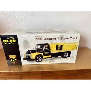 RARE FIND First Gear 1955 Diamond T Stake Truck Yo-Ho 75th Anniversary Die-cast